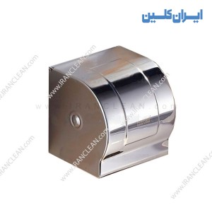 جا دستمال رولی استیل کوچک تکسان (براق)