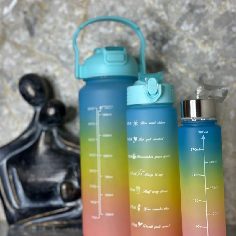 قمقمه ورزشی 3 تیکه