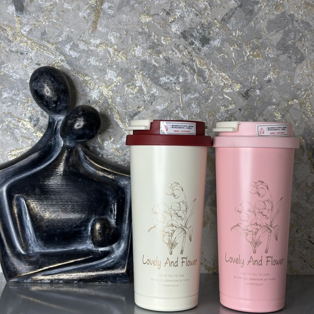 تراول ماگ گل گلی 0.6 لیتری