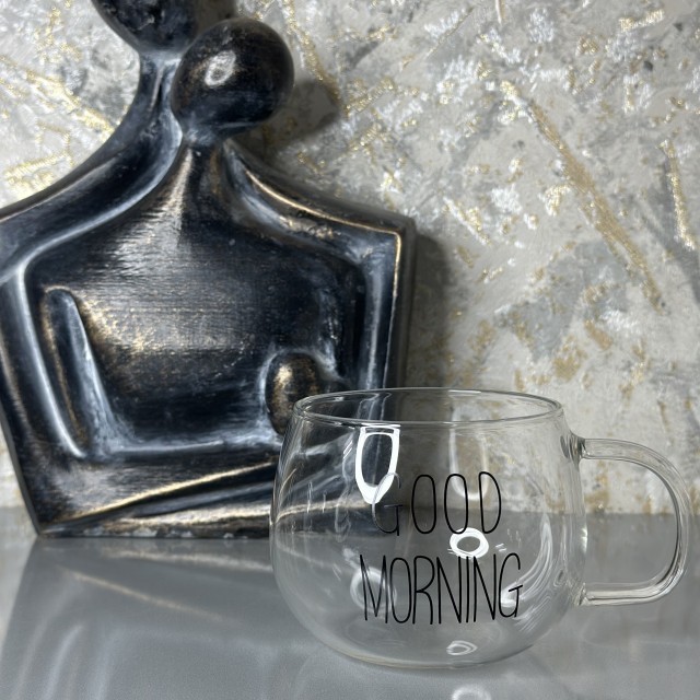 ماگ پیرکس شعله مستقیم مدل گودمورنینگ تپل