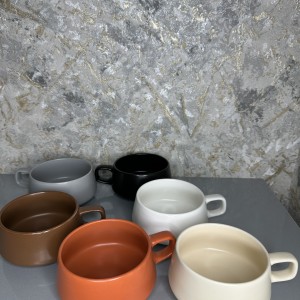 ماگ سرامیکی و لته خوری رنگی