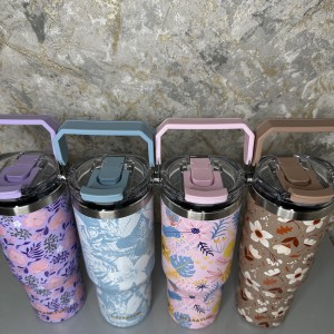 دسته دار سطلی گلدار