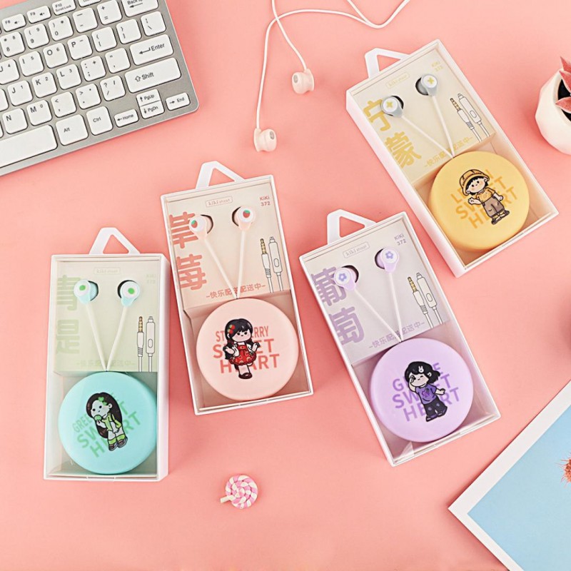 هندزفری فانتزی طرح دختر 38-236