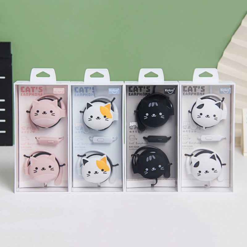 هندزفری فانتزی رو گوشی گربه 38-243