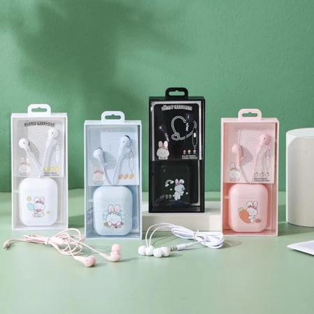 هندزفری فانتزی طرح خرگوش هویج 38-251