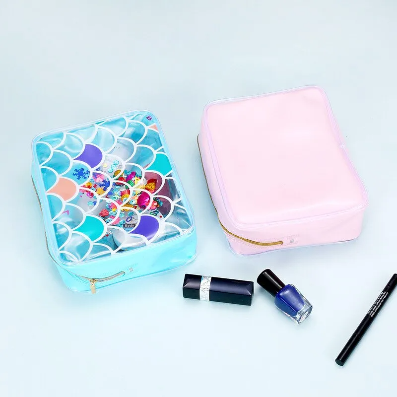 کیف  آرایشی طرح پری دریایی 1-579