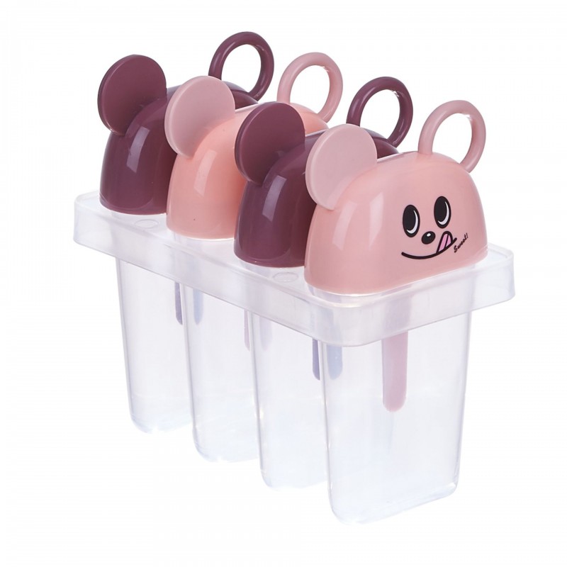 ظرف 4 عددی قالب یخ طرح موش 36-48