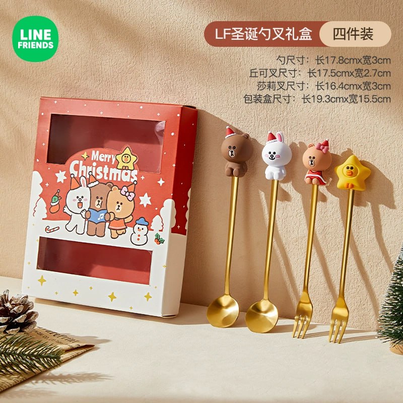 ست قاشق و چنگال   Line freinds    73-62