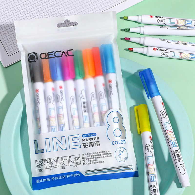 پک 8 تایی هایلایتر 11-566