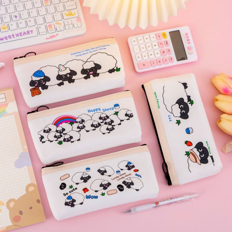 جامدادی پارچه ای  طرح گوسفند 47-180