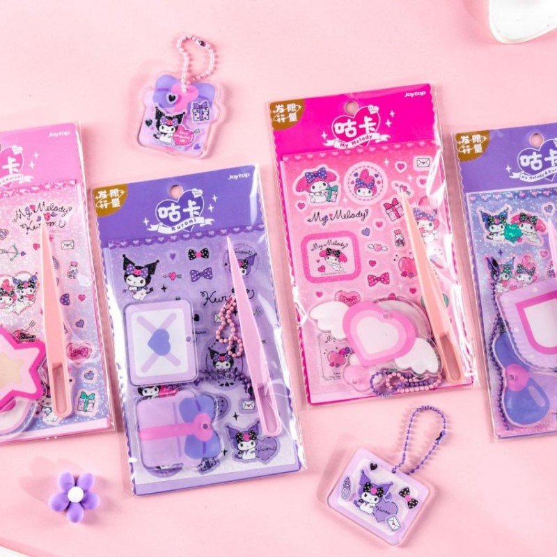 پک استیکر ، پنس ،‌ جاسوئیچی کرومی  181-696