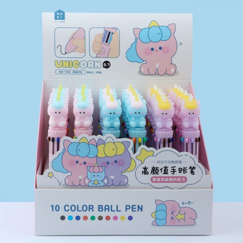 خودکار ده رنگ یونیکورن 181-497