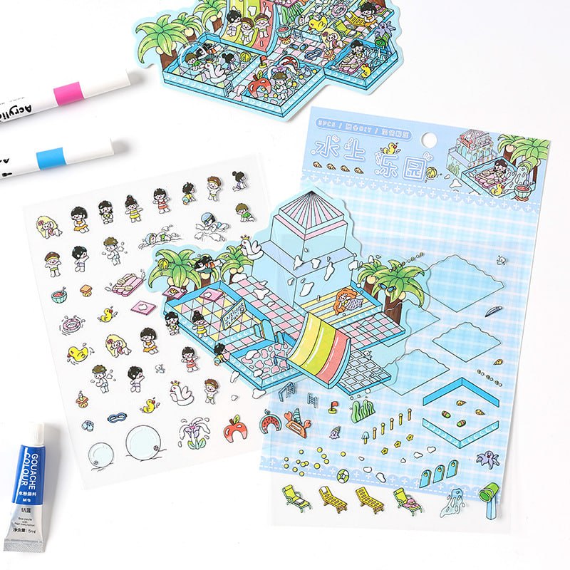 استیکر 3 بعدی  53-56