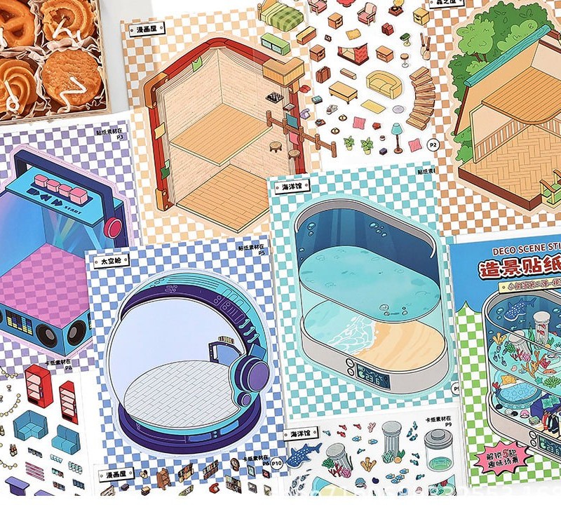 استیکر 3 بعدی  133-16