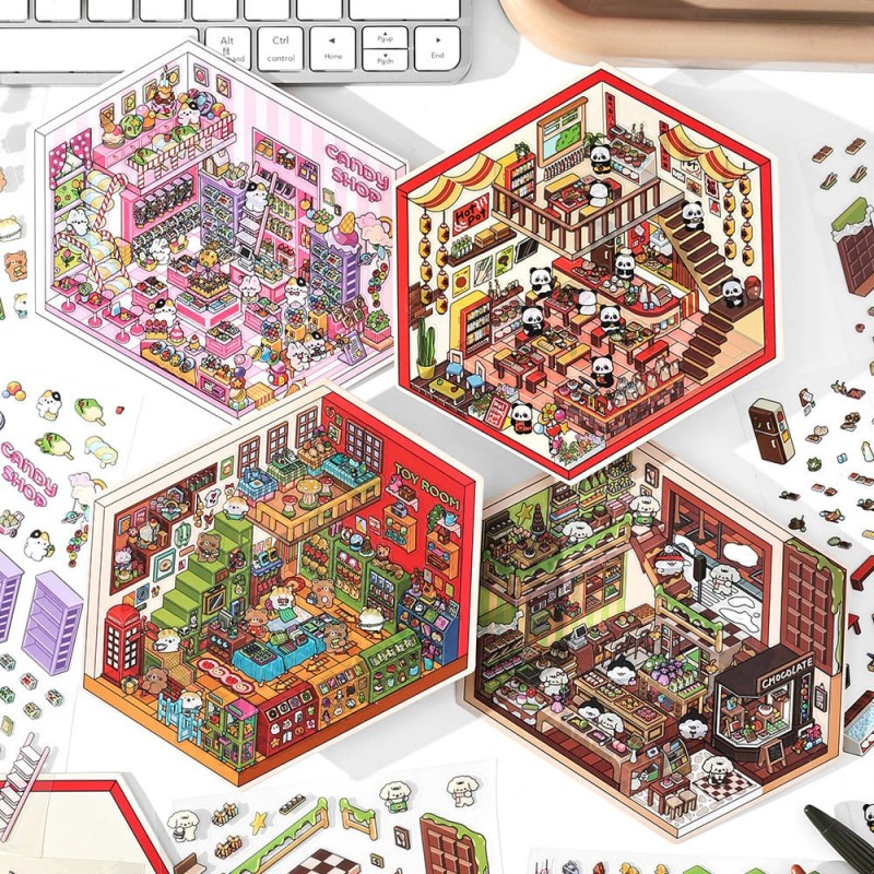 استیکر 3 بعدی  133-34