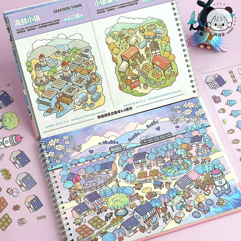 دفتر استیکر سه بعدی  133-76