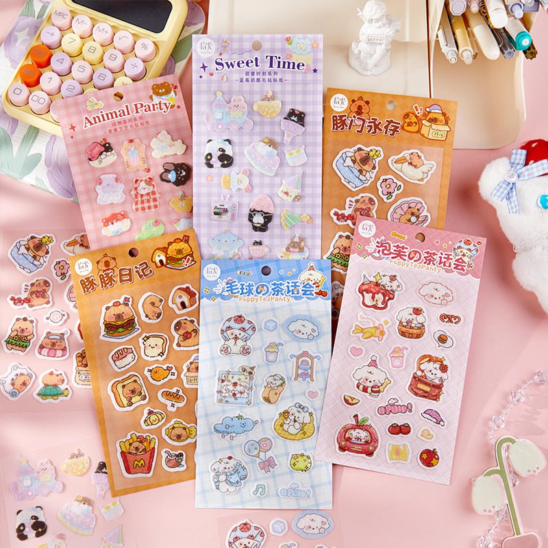 پک استیکر طرح حیوانات  133-90