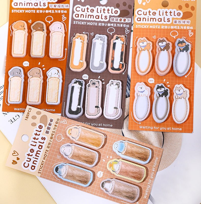 ست استیک نوت  طرح حیوانات  133-96