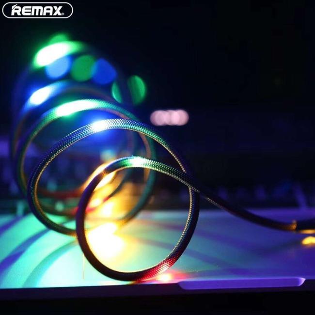 کابل شارژ لایتنینگ چراغ دار ریمکس Remax Lightning light cable RC-133i