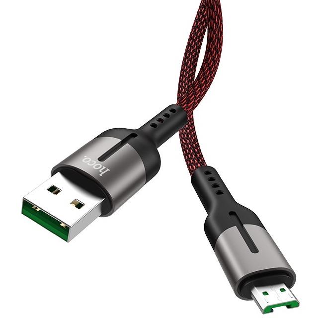کابل شارژ ميکرو فست شارژ 4 آمپر هوکو Hoco U68 Micro 4A Cable