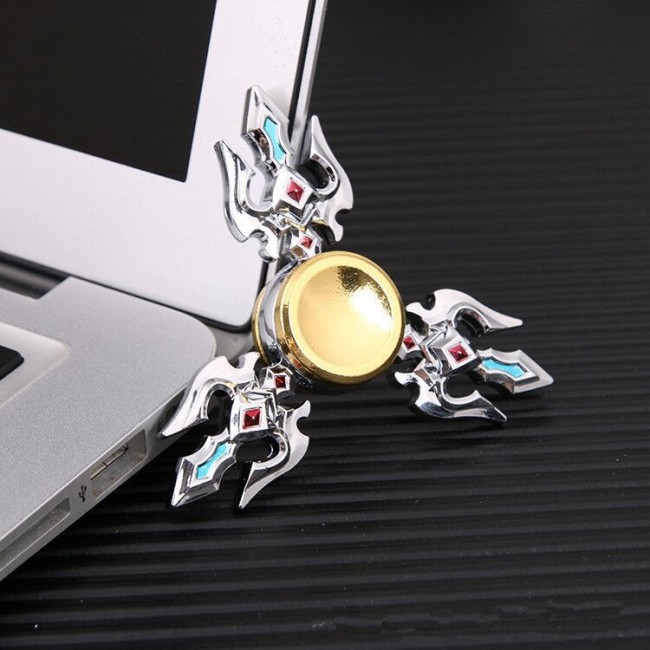 اسپینر فلزی Focus Fidget Spinner اسپینر فلزی 3 پره نگین دار