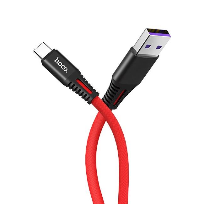 کابل شارژ تايپ سي شارژ سريع هوکو Hoco X22 Type-C 5A Quick Charge Cable