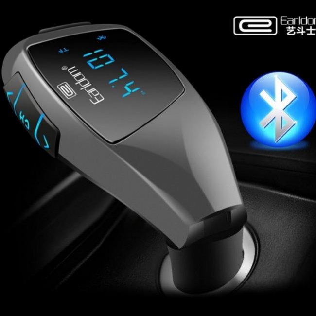 شارژر فندکی و FM Player بلوتوث ارلدام Earldom ET-M25 Bluetooth & Car Charger