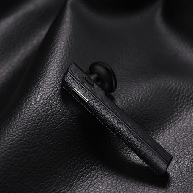 هندزفری بلوتوث توتو TOTU leather version single ear headset