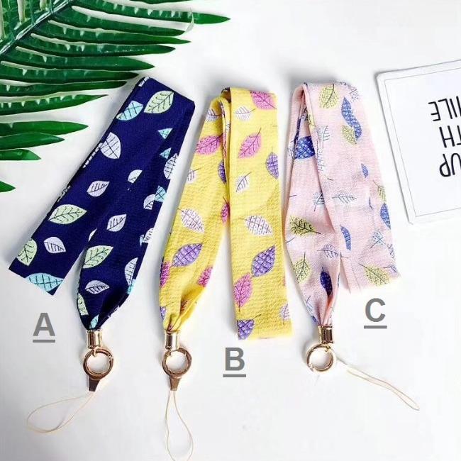 بند آویز موبایل پارچه ای Mobile Pattern Lanyard