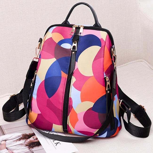 کیف و کوله پشتی طرح آبرنگی کد 29-55