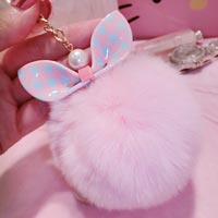 متفرقه خزدار Pendant Woolly Ball آویز خزدار