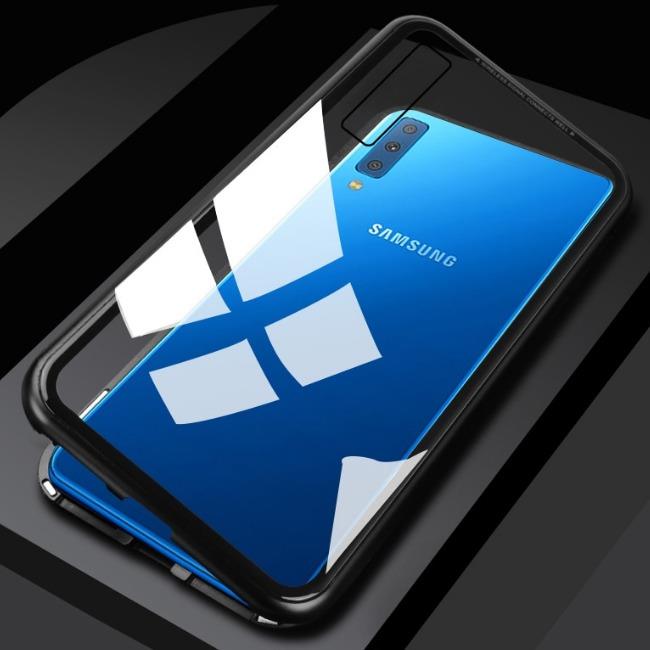 قاب مگنتی شیشه ای Magnet Bumper Case Galaxy A750/A72018
