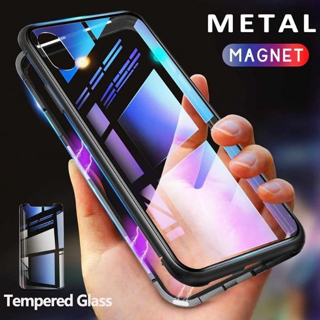 قاب مگنتی شیشه ای سامسونگ Magnet Bumper Case Samsung Galaxy A10s