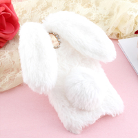 قاب ژله ای خزدار Rabbit Fur Pearl ear Case Samsung Galaxy J5 Pro