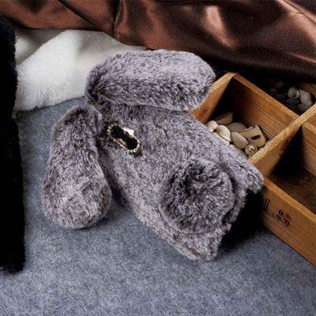 قاب ژله ای خزدار خرگوشی Rabbit Fur Case Huawei Mate 10