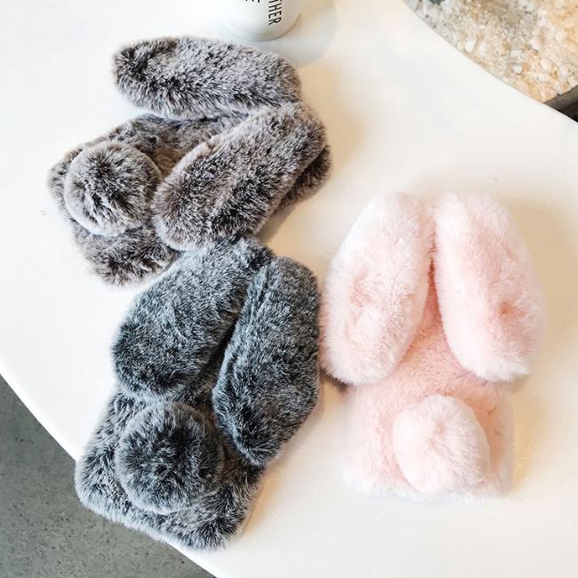 قاب خرگوشی خزدار سامسونگ گلکسی Rabbit Fur Samsung Galaxy A50