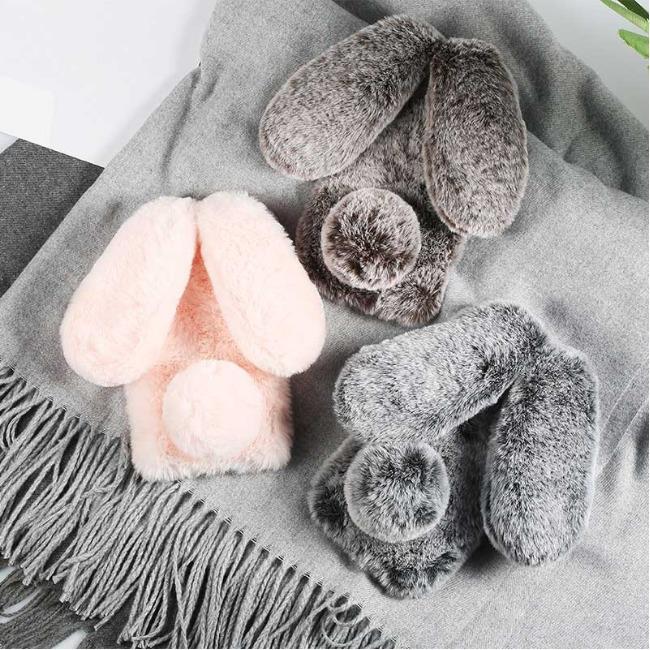 قاب ژله ای خرگوشی خزدار شیائومی Rabbit Fur Case Xiaomi Mi 9