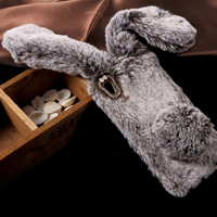 قاب ژله ای خزدار Rabbit Fur Pearl ear Case HTC Desire 830