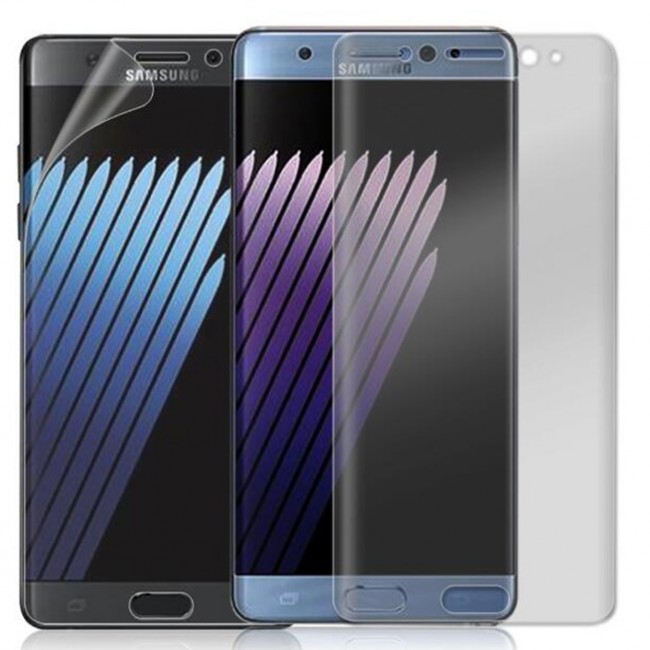 محافظ LCD برچسبی Full Screen Protector.Guard for Samsung Galaxy Note 7 برچسب با پوشش کامل قسمت منحنی