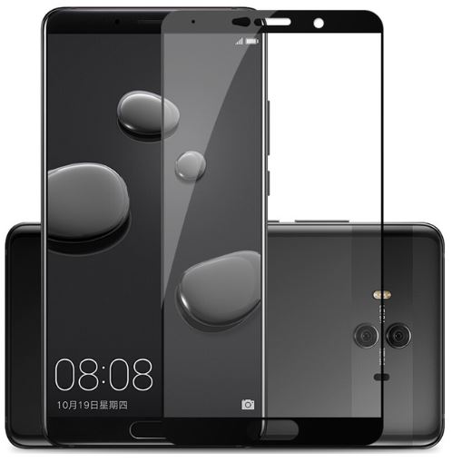 محافظ LCD شیشه ای Full Glass Screen Protector Huawei Mate 10 محافظ گلس با پوشش قسمت های منحنی