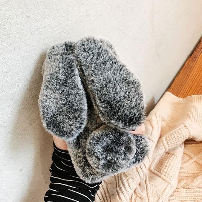 قاب خرگوشی خزدار نوکیا Rabbit Fur Case Nokia 5.1 Plus/X5