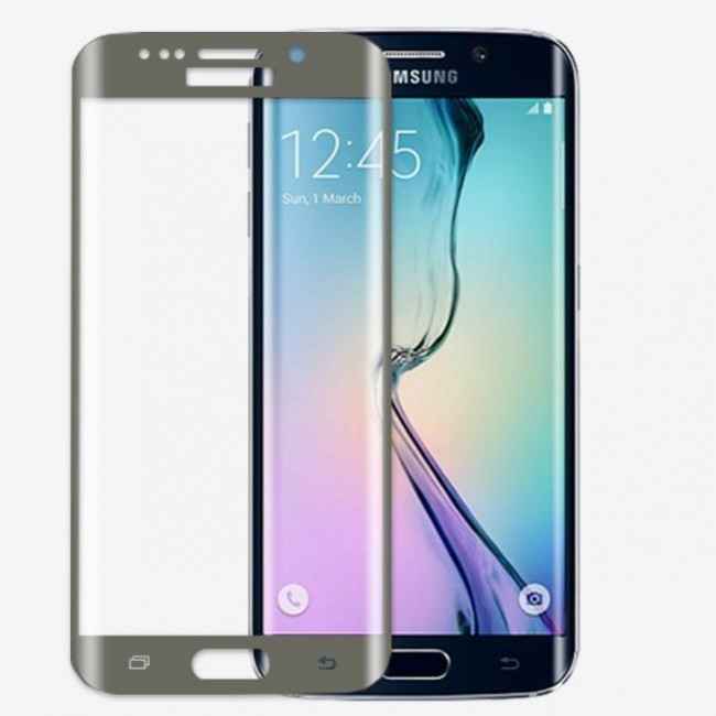 فول گلس تمام چسب گوشی سامسونگ Full Glass Samsung Galaxy S6E Plus