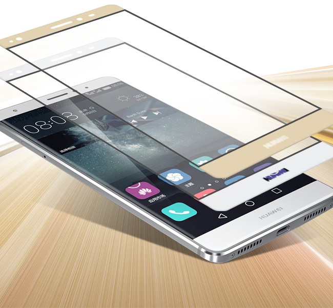محافظ LCD شیشه ای Full glass Screen Huawei Mate s Protector.Guard گلس با پوشش کامل قسمت منحنی