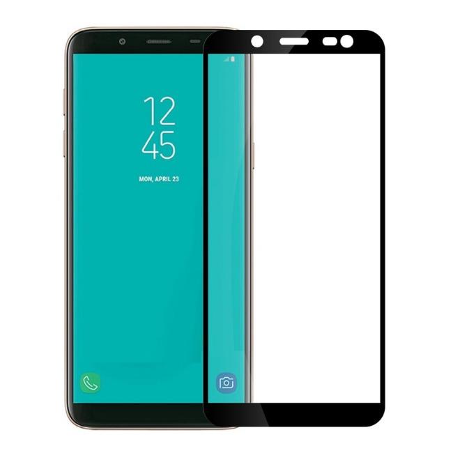 فول گلس فول چسب سامسونگ Full Glass Samsung Galaxy J8 2018