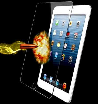 محافظ LCD شیشه ای Glass Screen Protector.Guard for Apple iPad 2,3,4