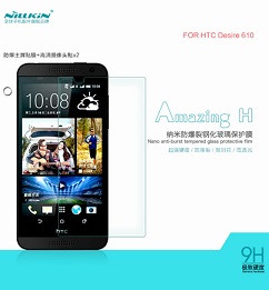 محافظ LCD شیشه ای Glass Screen Protector.Guard for HTC Desire 610