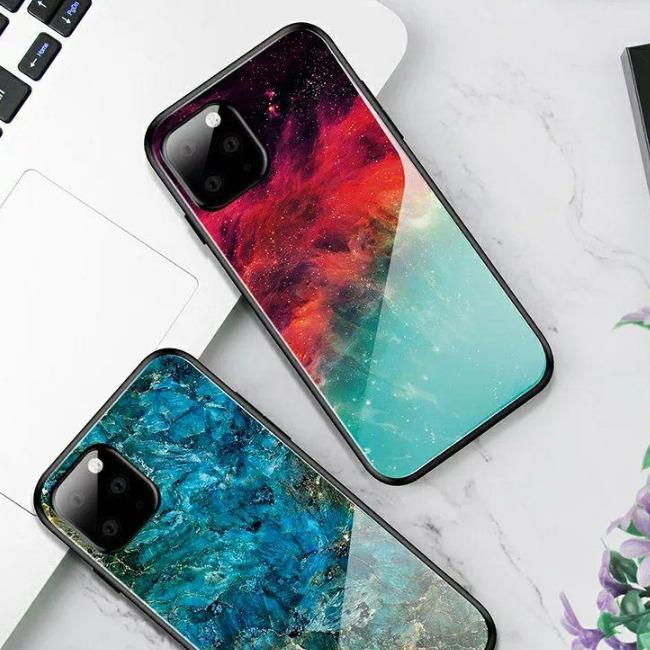 قاب کهکشانی پشت گلس آیفون Back Glass Case Apple iPhone 11 Pro Max