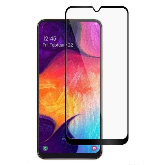 فول گلس فول چسب سامسونگ Full Glass Samsung Galaxy A10