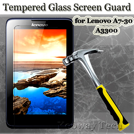 محافظ LCD شیشه ای Glass Screen Protector.Guard for Lenovo A3300