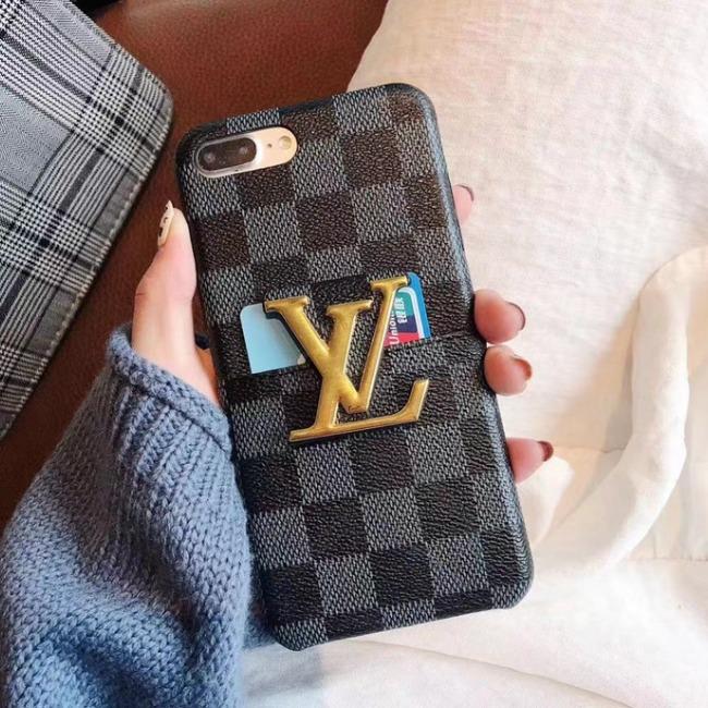 قاب چرمی لویز ویتون Louis Vuitton Leather Case iPhone 7